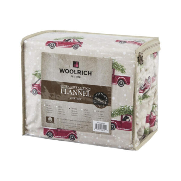 Woolrich Flannel Sheet Set Queen-g